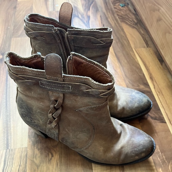 PLDM by Palladium Brown Leather Boots Size 41 (10) - Picture 2 of 5